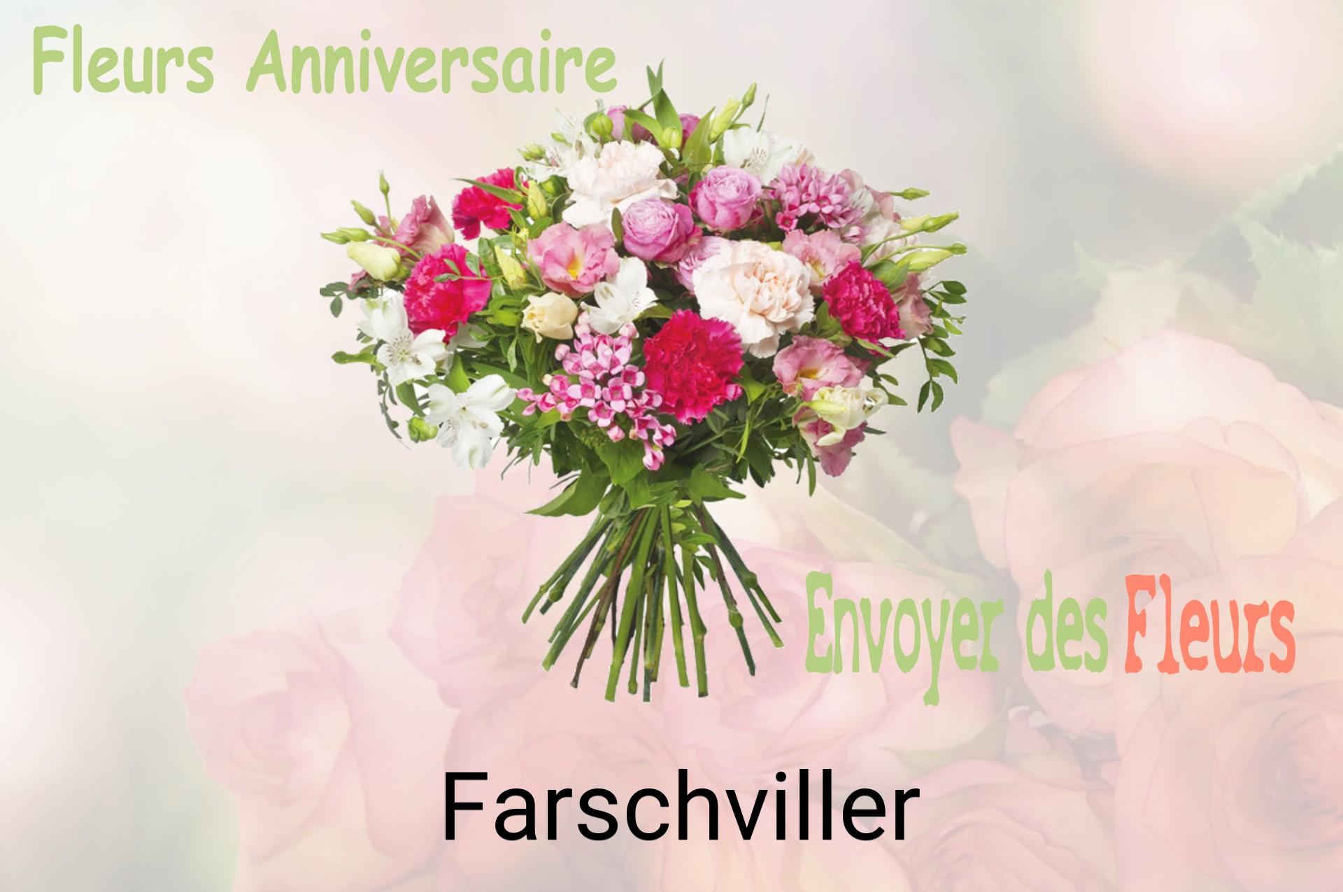 Bouquet de fleurs d’anniversaire livré à Farschviller